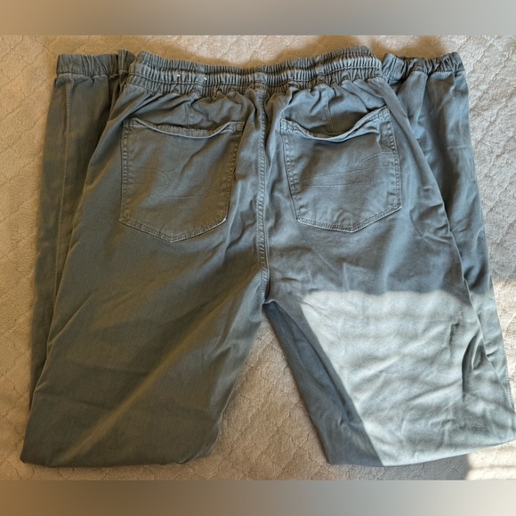 Cargo style pants; Gray-greenish hue; Cotton blend; Size: 6; Never worn - Picture 2 of 2